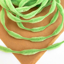 Petite 2-1/2" Bump Chenille for Beards and Arms in Apple Green ~ 1 yd. (15 bumps)